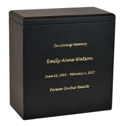Forever Loved Braille Cremation Urn