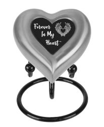 Forever Pewter Heart Keepsake Urn