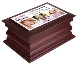 Lighthouse At Sunset Adult or Medium Cremation Urn - Photo Option