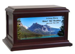 Motorcycle Reflections Cremation Urn