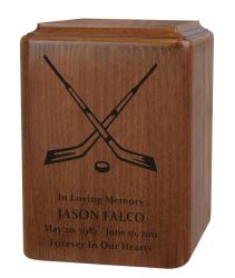 Hockey Sticks Urn