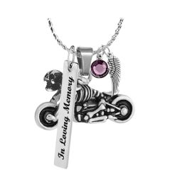 Hog Ash Pendant Urn - Love Charms Option