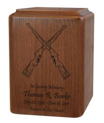 Crossed Rifles Urn