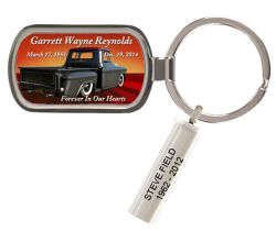 Low Rider Sunset Keychain Urn