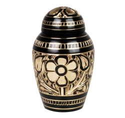 Luster Gold Flower Bouquet Keepsake Urn