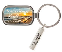 Message in The Bottle Keychain Urn