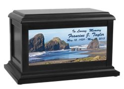 Summer Beach Memorial Urn