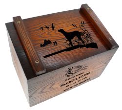 Duck Hunter Ammo Box Cremation Urn