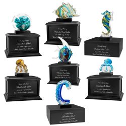 Oceanic Crystal Art Adult Cremation Urn Collection