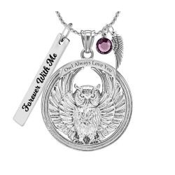 Owl Always Love You Ash Pendant Urn - Love Charms® Option
