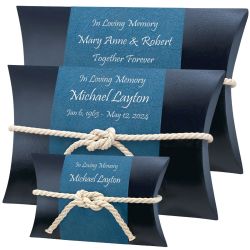 Oceanic Peaceful Pillow® Water Burial Cremation Urn - Biodegradable Water Burial At Sea Urn - Wide River Urn