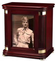 Rosewood Hall Photo Urn by Howard Miller - Adult Cremation Urn