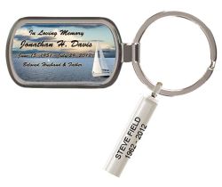 Custom Made Sailing Keychain Keepsake