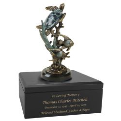 Sea Turtle Fish Underwater World Adult Cremation Urn