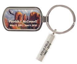 Sedona Majesty Keychain Urn by Abraham Hunter