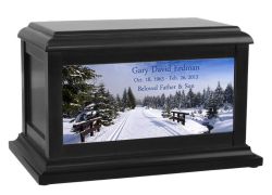 High Country Winter Urn