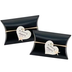 Starfish Mourning Black Miniature Peaceful Pillow® Urn - Set of 2