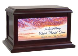 Sunset Sky Cremation Urn