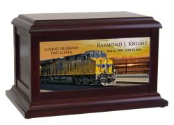 Union Pacific Train Cremation Urn