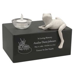 Frog at the Pond Adult Urn