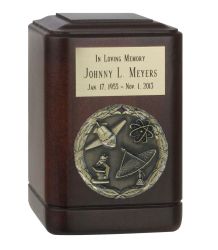 Astronomy Wood Keepsake Urn