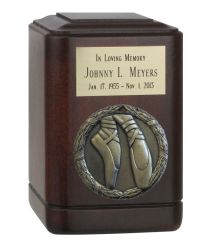 Ballet & Dance Wood Keepsake Urn