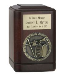 Band & Music Wood Keepsake Urn