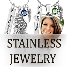 Stainless Steel Cremation Jewelry