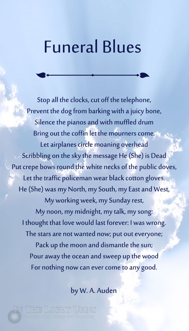 Heavenly Clouds Funeral Blues