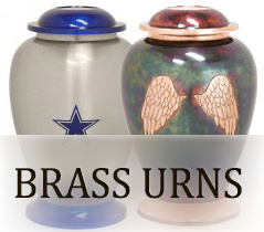 Brass Urns for ashes