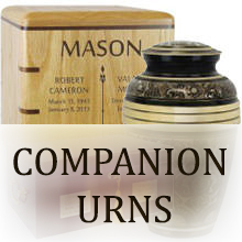 Companion Urns for ashes