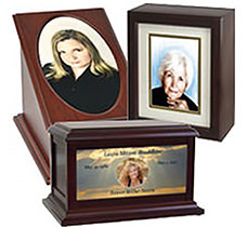 Custom Photo Cremation Urns