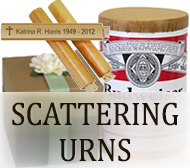 Scattering Urns for ashes