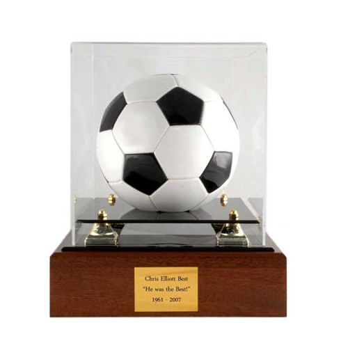 Soccer Ball Case Memorial Urn