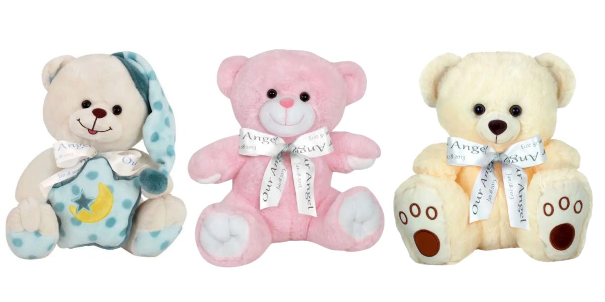 Teddy bear urns by In The Light Urns.