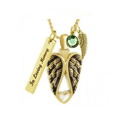Gold Vermeil Cremation Jewelry Necklaces In The Light Urns